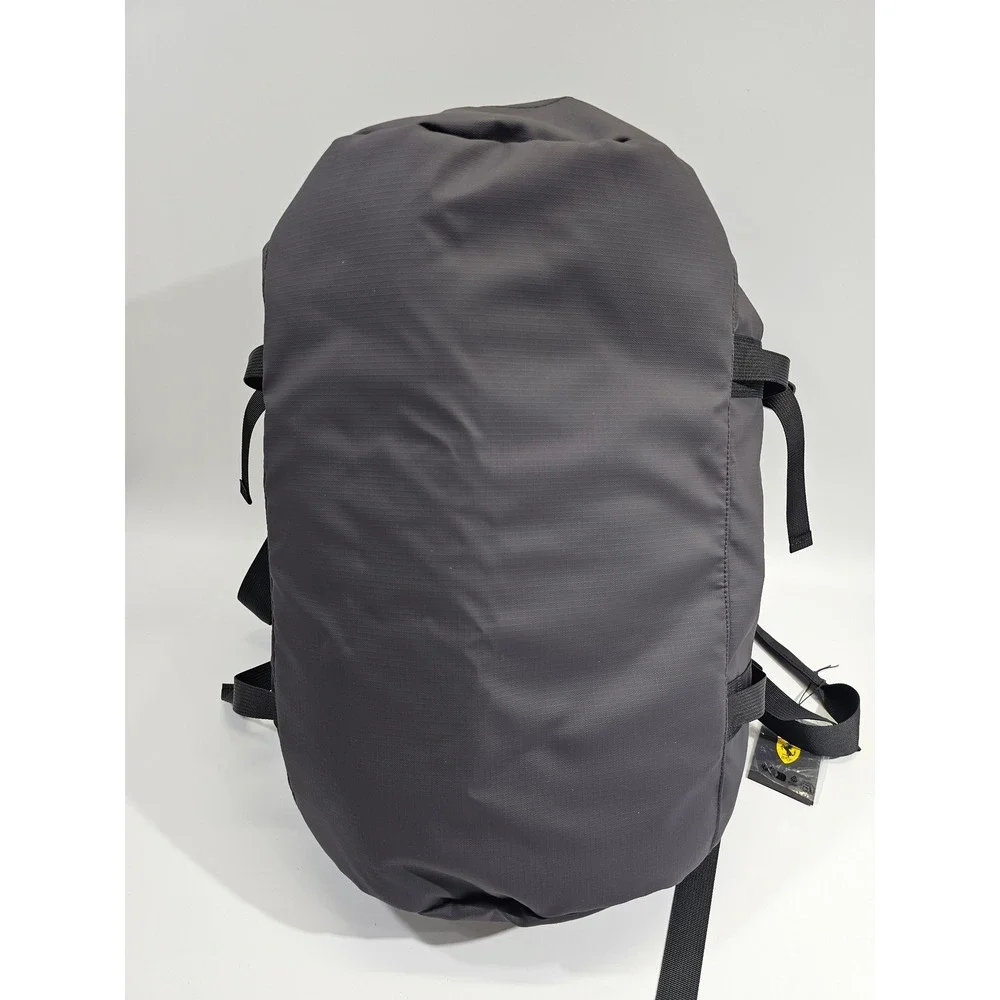 Ferrari Scudetto Duffle bag & backpack Shield Grey Convertible Travel Racing NWT